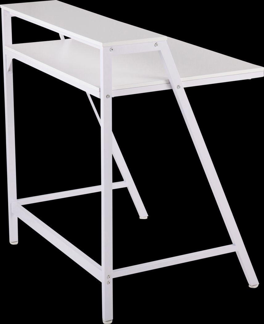 Arch Hill White Desk - Thumbnail - Image 3