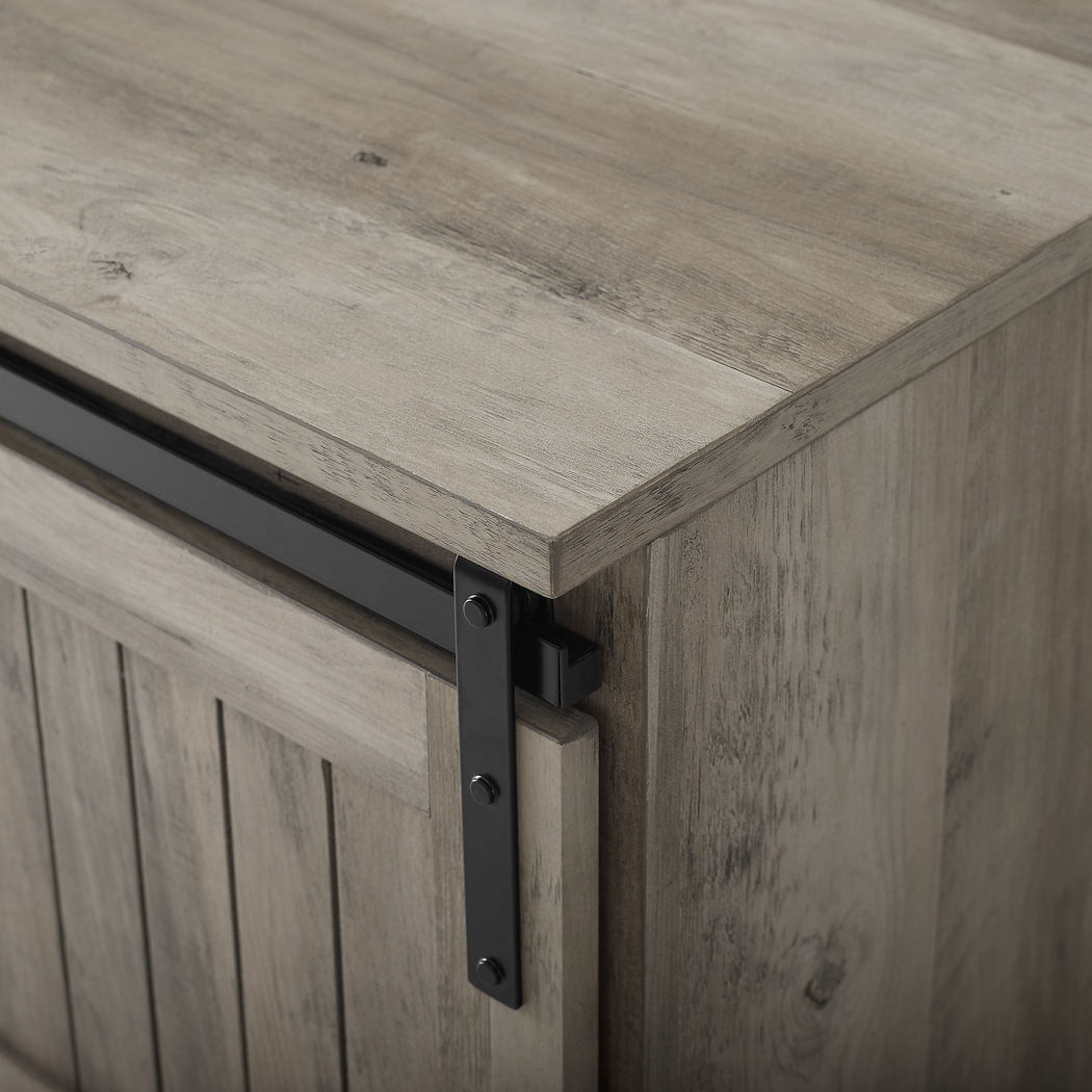 Archdale Gray Accent Bench - Thumbnail - Image 3