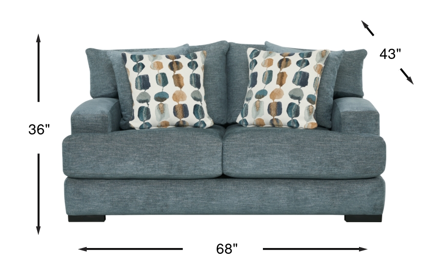 Dimension Image. Please refer to the Dimension Tab on this page for dimension details.