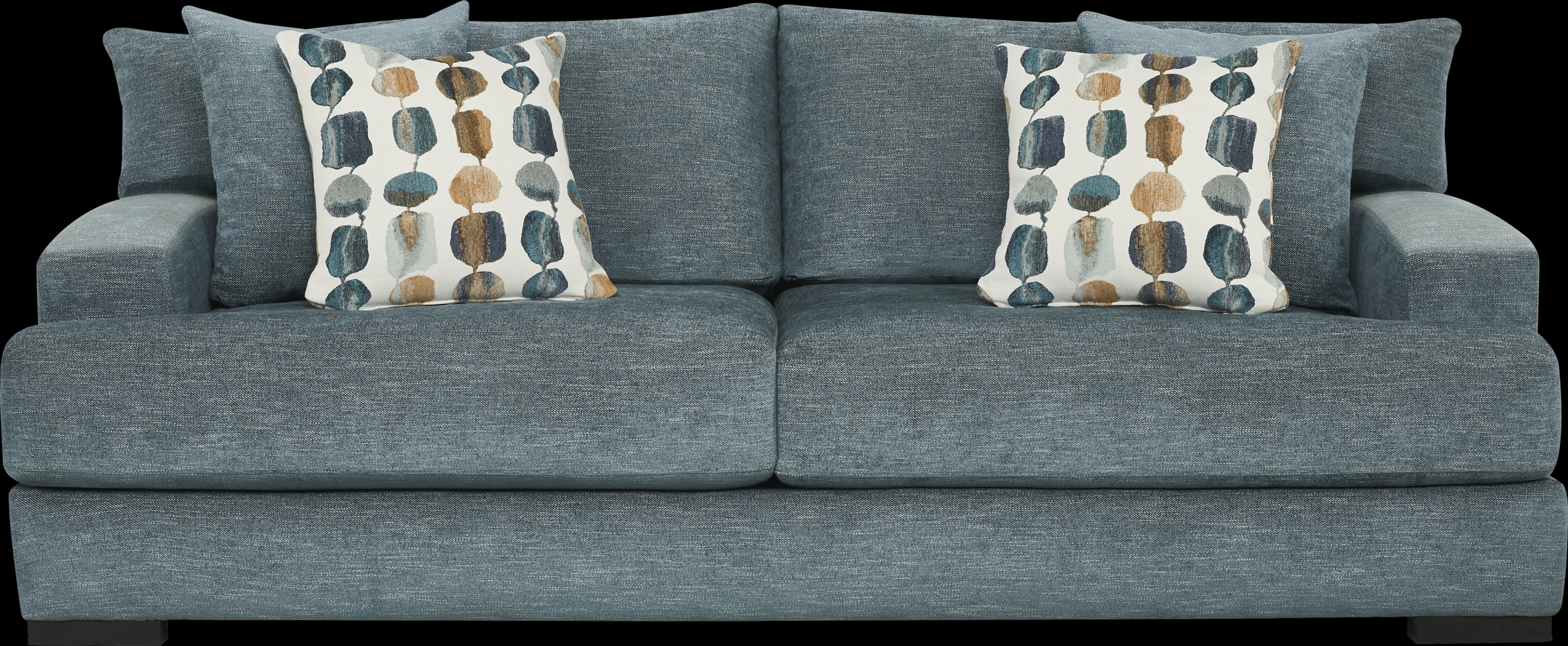 Archer Blue Sofa - Thumbnail - Image 1