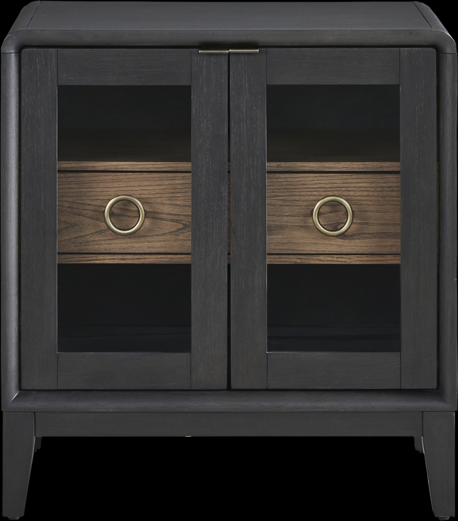 Archer Grove Black Nightstand - Thumbnail - Image 1