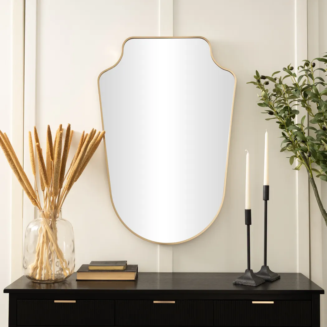 Archy Gold Mirror 24" x 1" x 36" - Thumbnail - Image 2