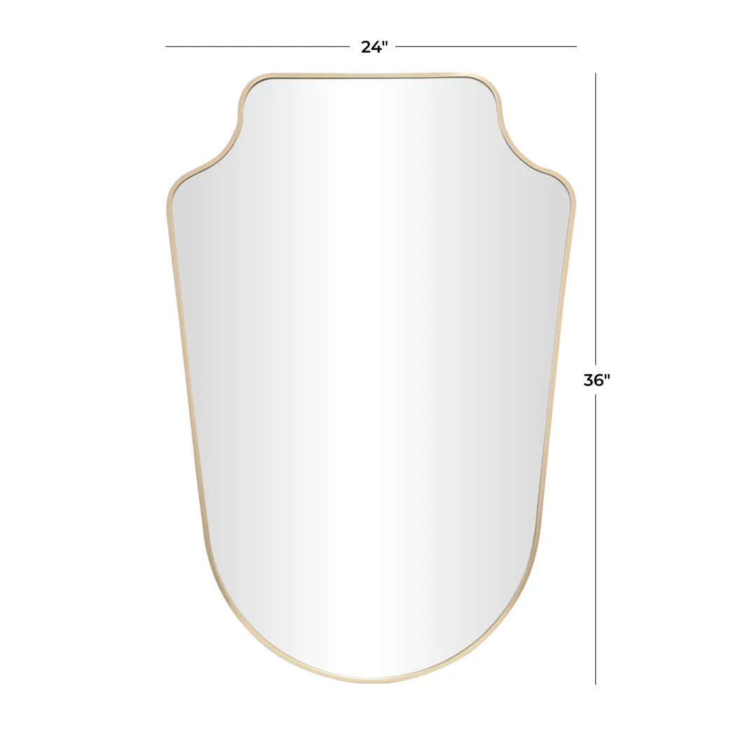 Archy Gold Mirror 24" x 1" x 36" - Thumbnail - Image 4