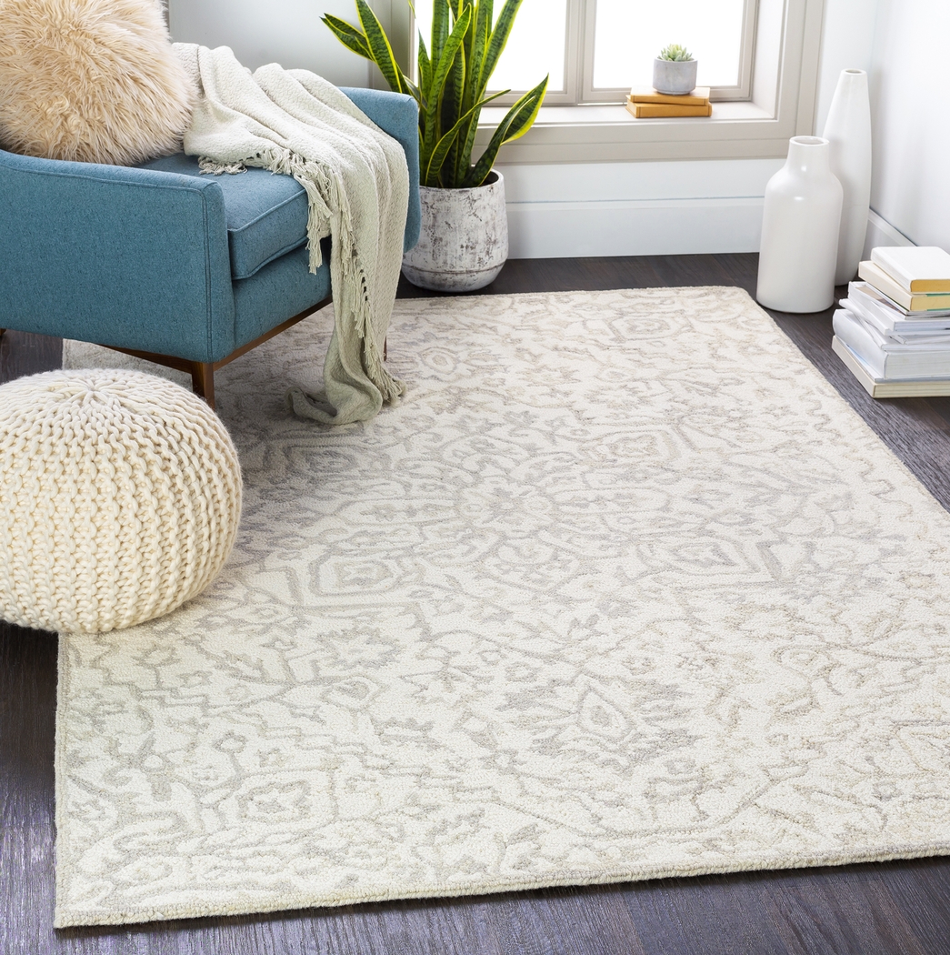 Arcilla Taupe 8'10 x 12' Rug - Thumbnail - Image 7