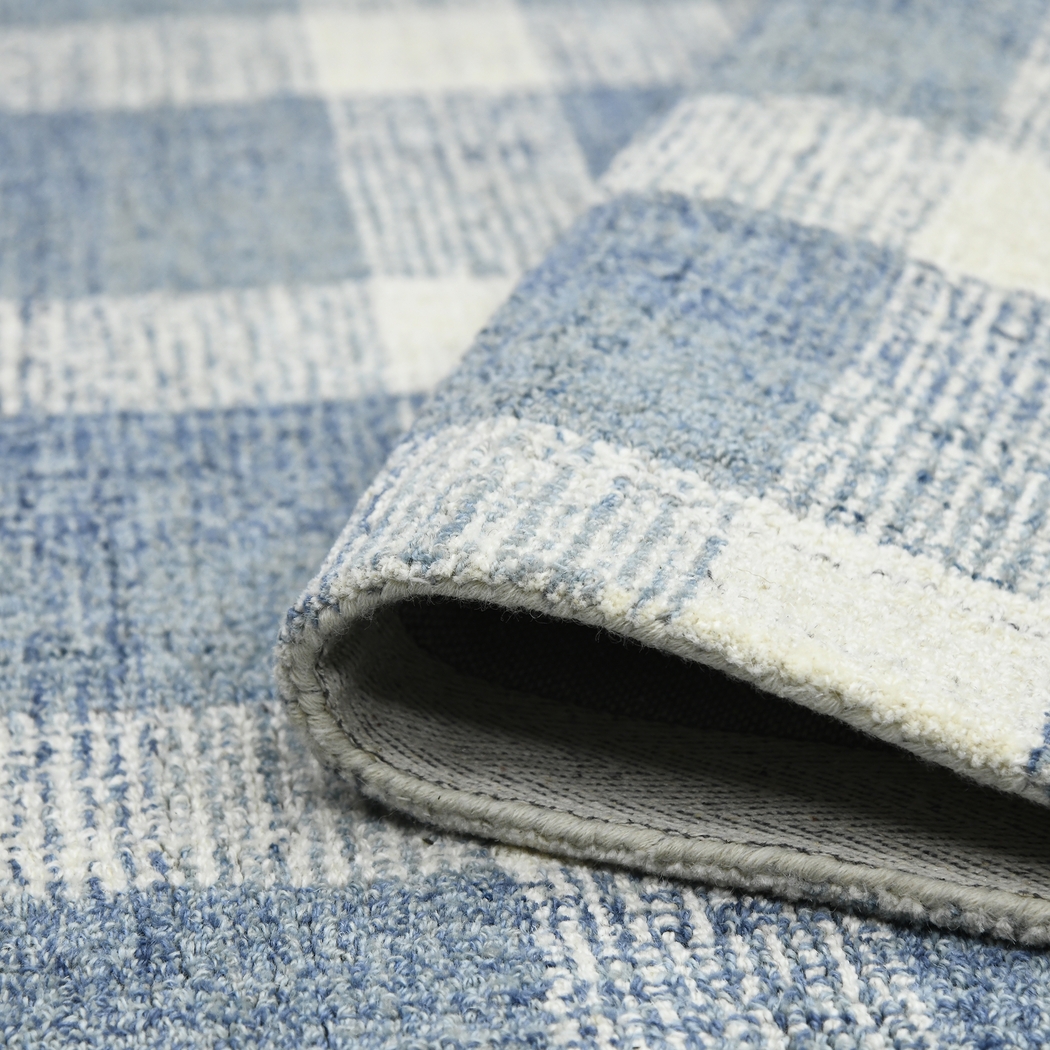 Arcton Blue 5' x 7'6 Rug - Thumbnail - Image 4