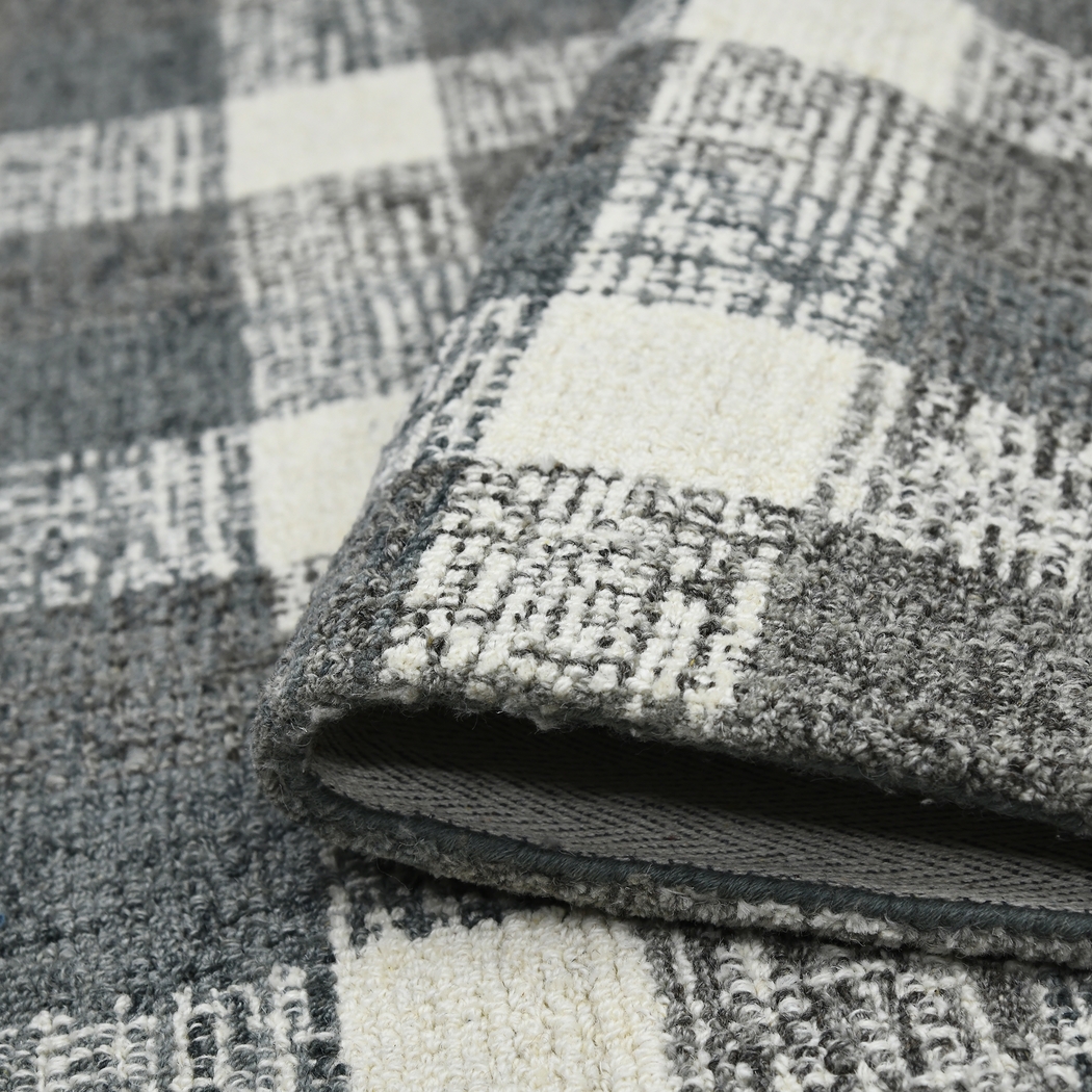 Arcton Dark Gray 5' x 7'6 Rug - Thumbnail - Image 5