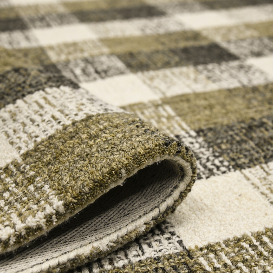 Arcton Khaki 5' x 7'6 Rug - Thumbnail - Image 5