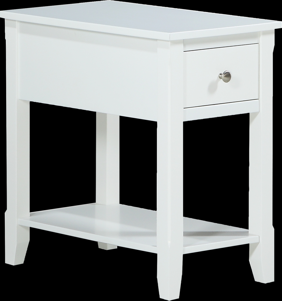 Ardale White Accent Table - Thumbnail - Image 1