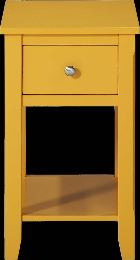 Ardale Yellow Accent Table - Thumbnail - Image 3