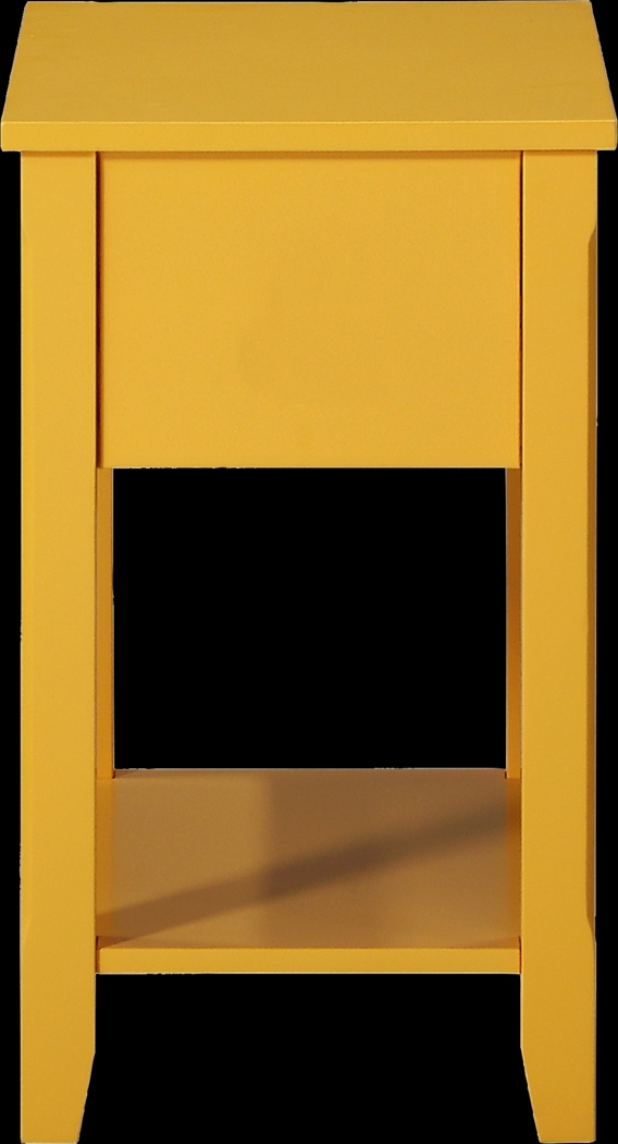 Ardale Yellow Accent Table - Thumbnail - Image 4