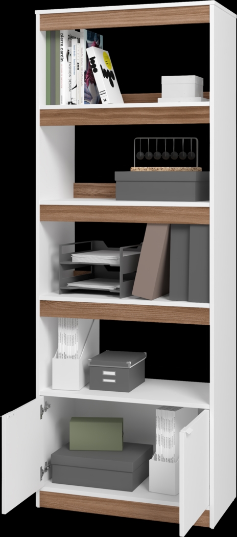 Ardberry White Bookcase - Thumbnail - Image 3