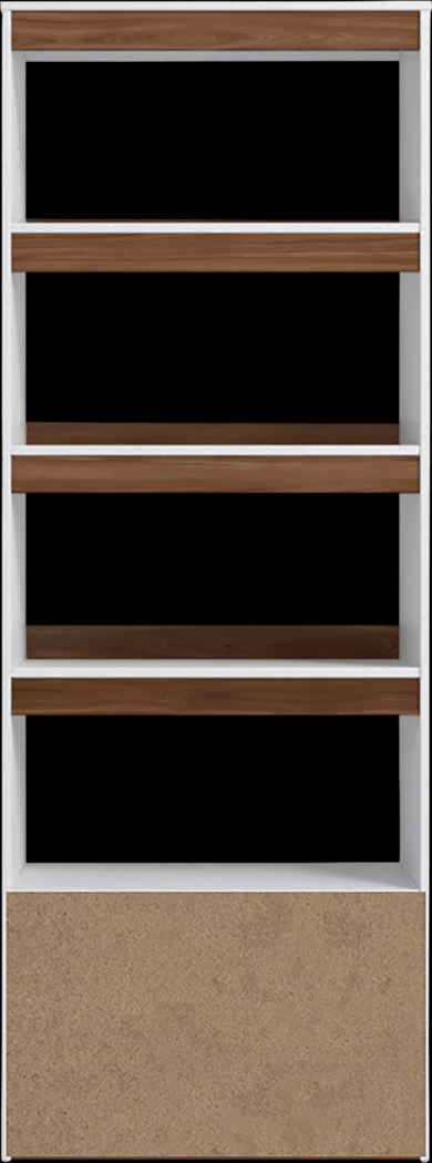 Ardberry White Bookcase - Thumbnail - Image 7