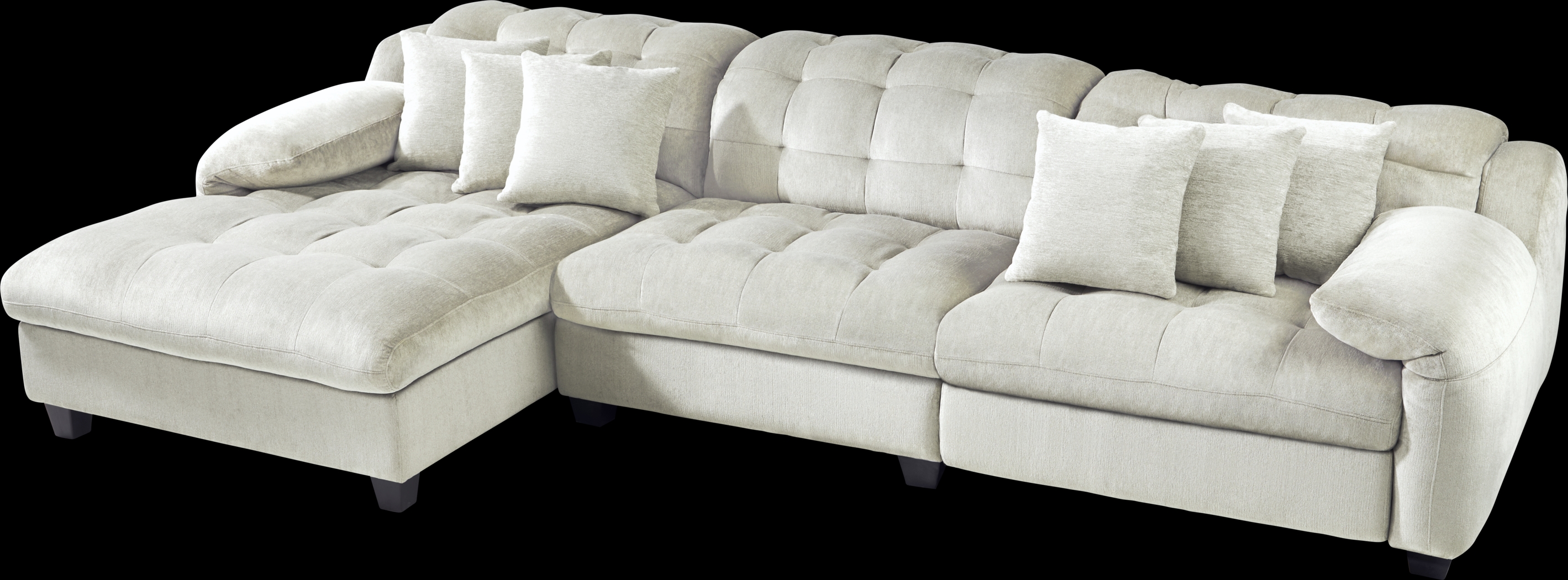 Ardelia Lane Light Gray 6 Pc Dual Power Reclining Sectional Living Room - Thumbnail - Image 3