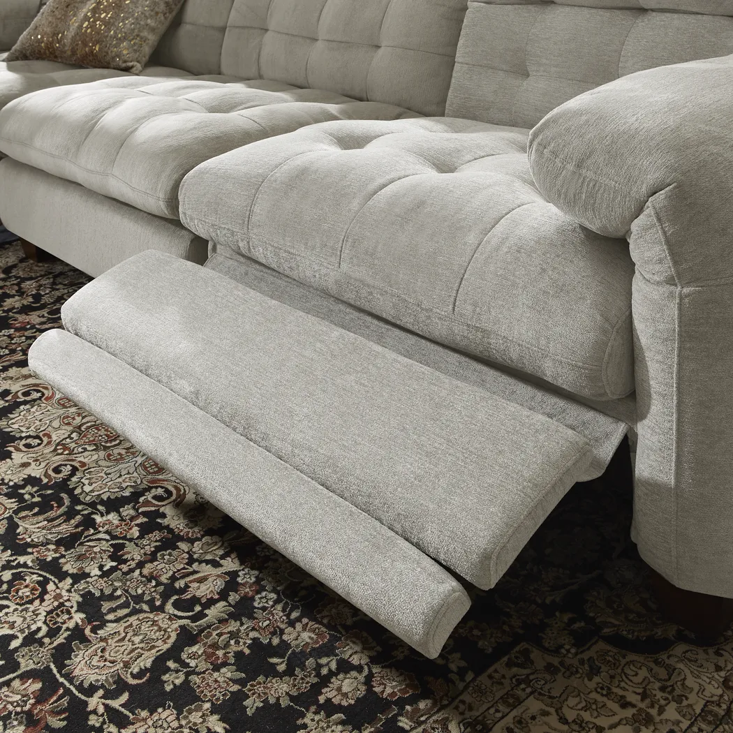 Ardelia Lane Light Gray 6 Pc Dual Power Reclining Sectional Living Room - Thumbnail - Image 10