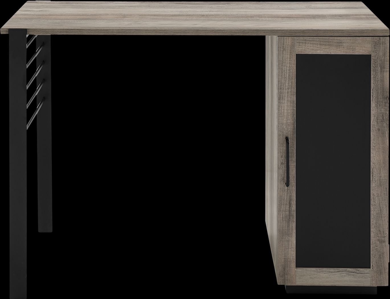 Ardeno Gray Storage Desk - Thumbnail - Image 1