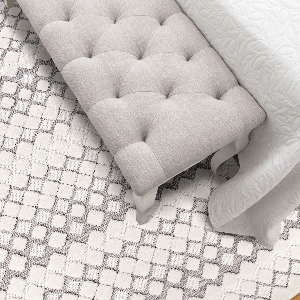 Ardesen Gray 7'10 x 10'10 Rug - Thumbnail - Image 4