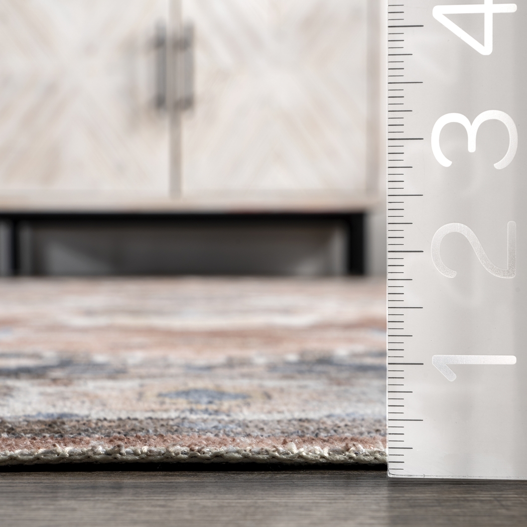 Ardio Taupe 4' x 6' Rug - Thumbnail - Image 5