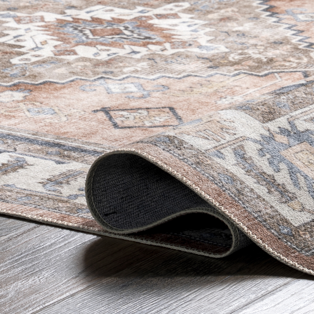 Ardio Taupe 4' x 6' Rug - Thumbnail - Image 6