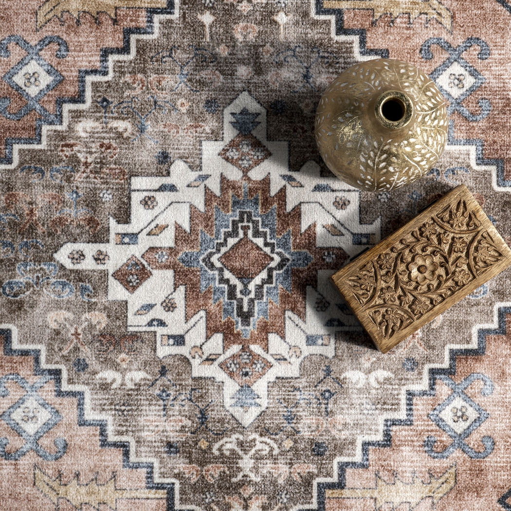 Ardio Taupe 4' x 6' Rug - Thumbnail - Image 8