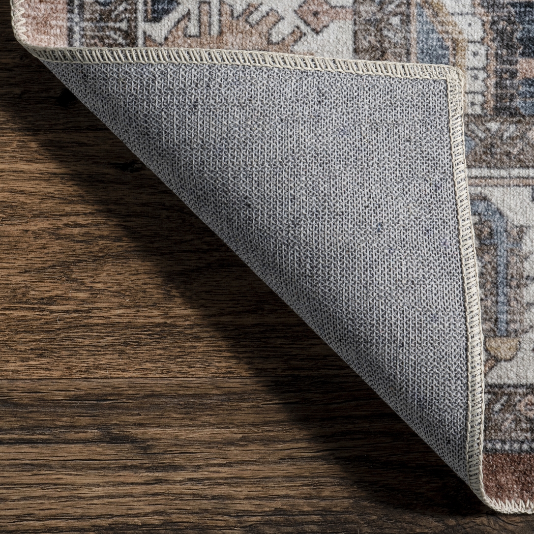 Ardio Taupe 4' x 6' Rug - Thumbnail - Image 9