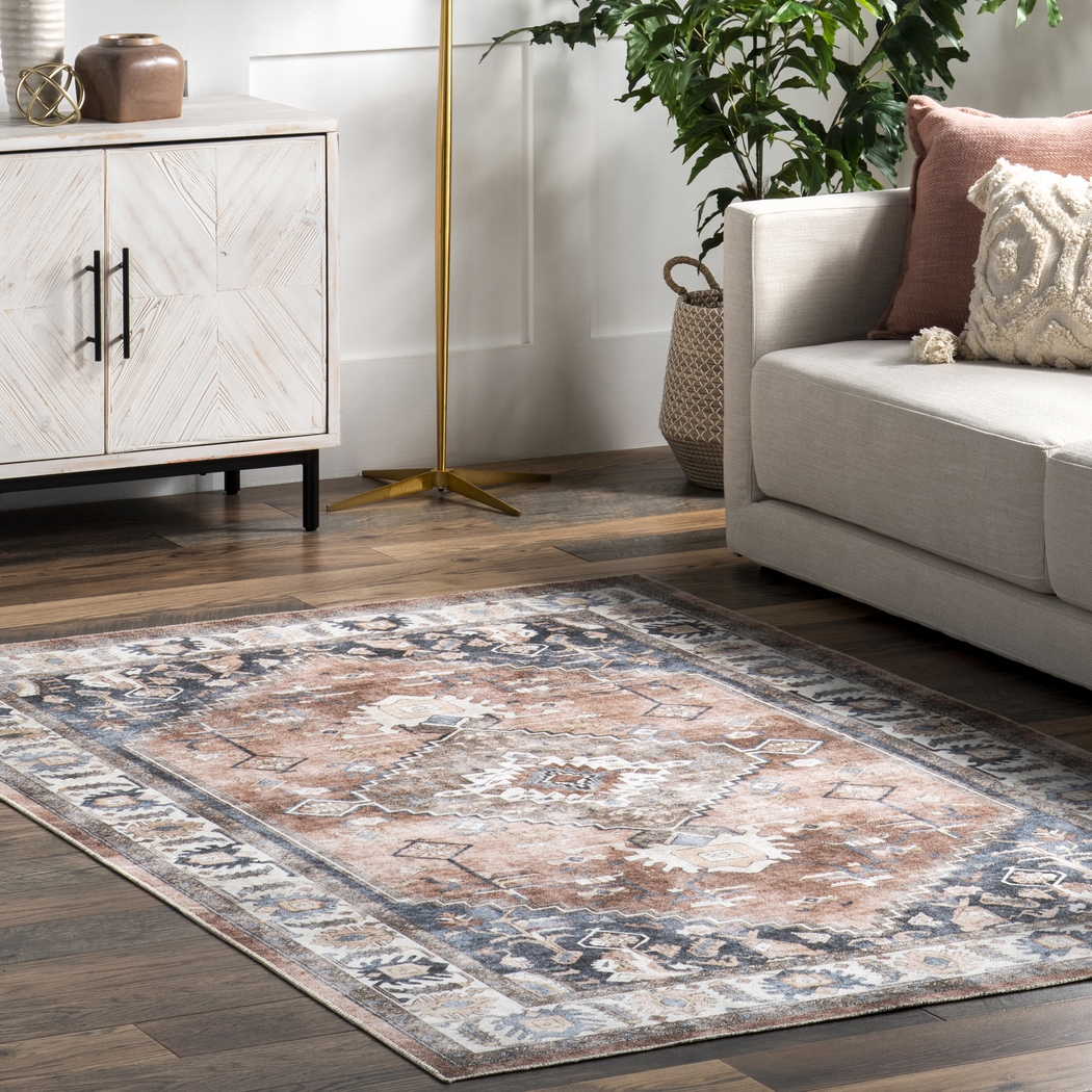 Ardio Taupe 4' x 6' Rug - Thumbnail - Image 4