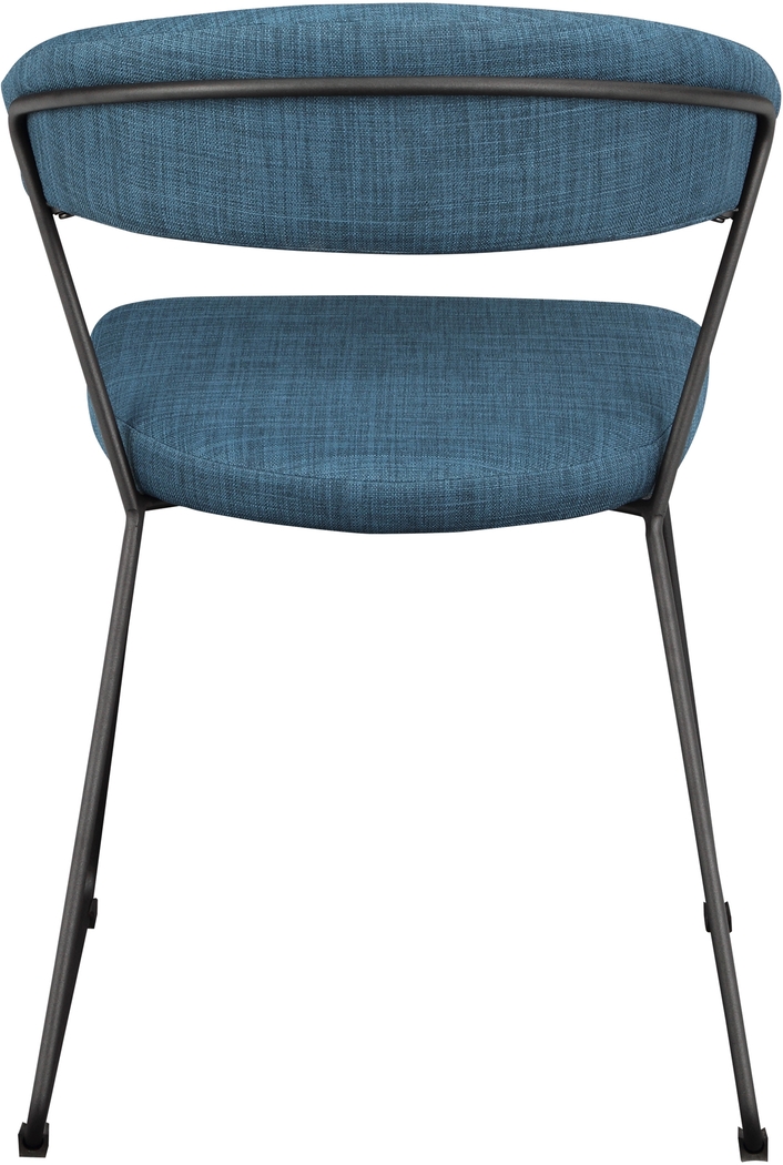 Ardith Blue Side Chair, Set of 2 - Thumbnail - Image 3