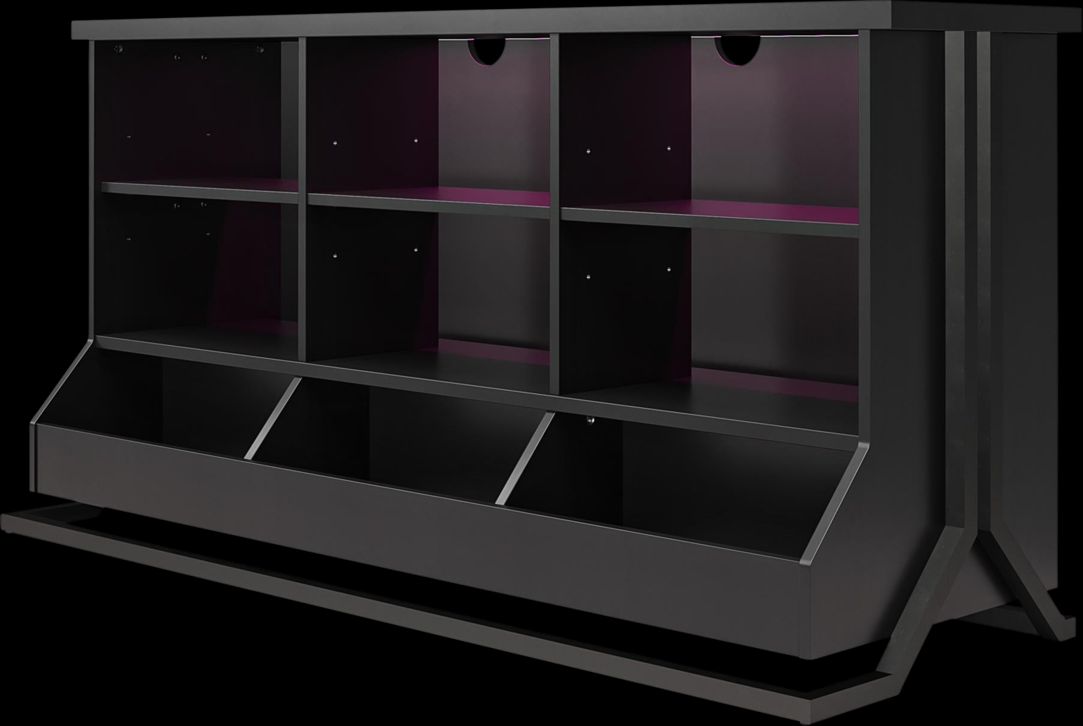 Ardmoore Black 58 In. Gaming Console - Thumbnail - Image 4