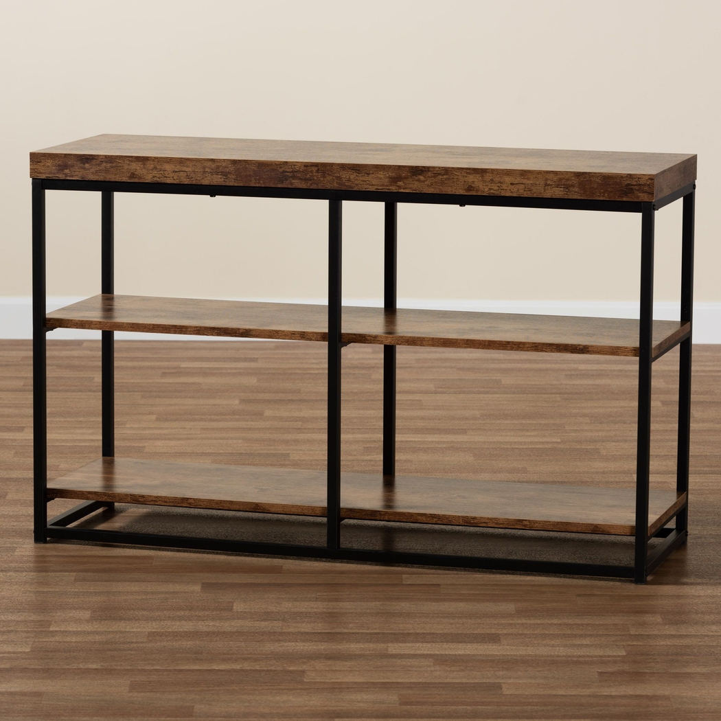 Ardola Walnut Console Table - Thumbnail - Image 5