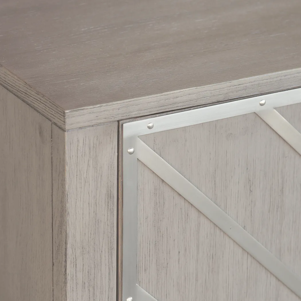 Ardwell Gray Accent Cabinet - Thumbnail - Image 3