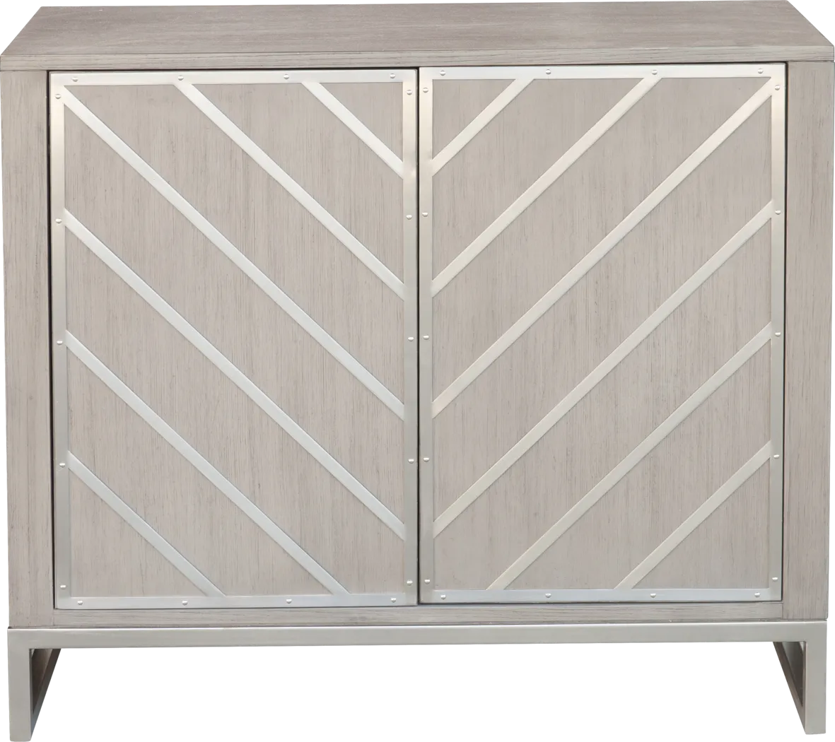 Ardwell Gray Accent Cabinet - Thumbnail - Image 1