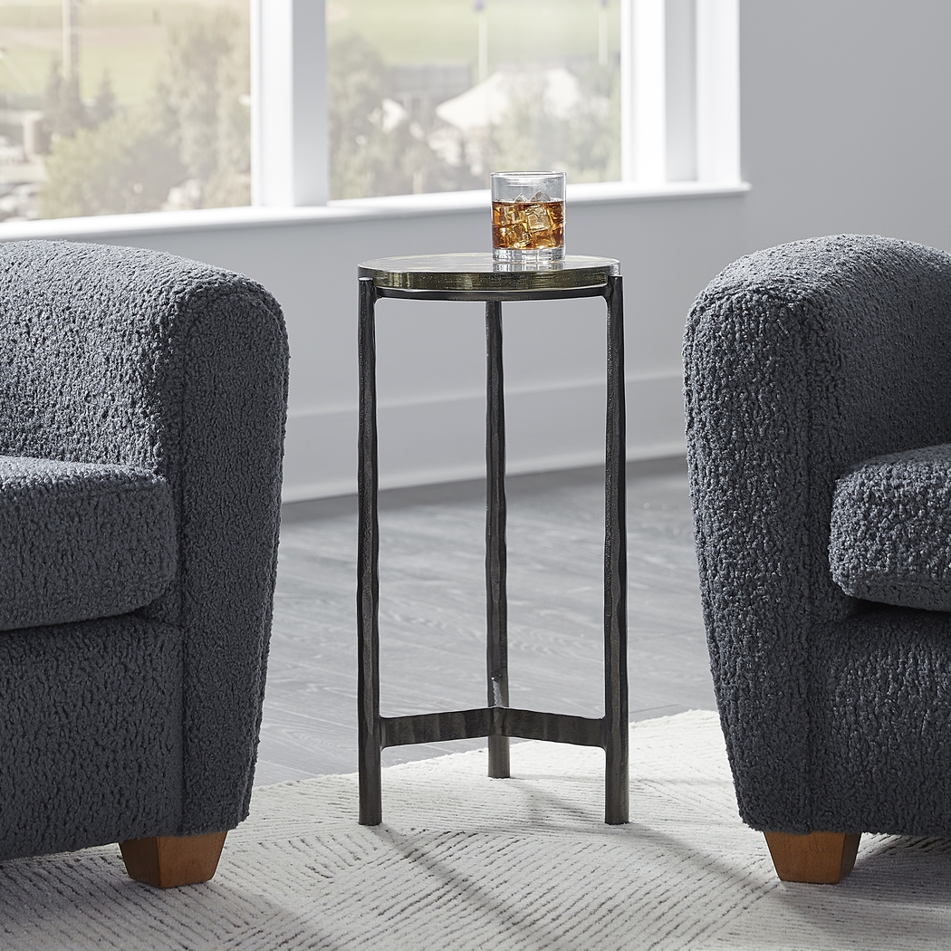 Areg Black Accent Table - Thumbnail - Image 2