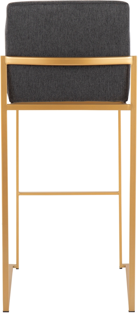 Arelane I Charcoal Barstool, Set of 2 - Thumbnail - Image 6