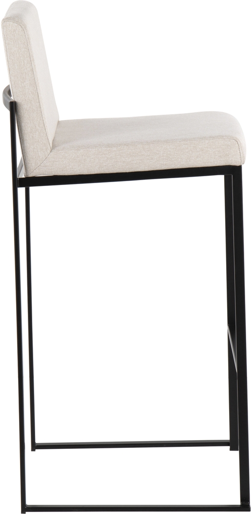 Arelane II Beige Barstool, Set of 2 - Thumbnail - Image 3