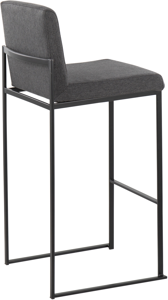 Arelane II Charcoal Barstool, Set of 2 - Thumbnail - Image 6