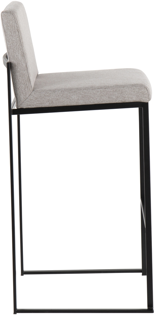 Arelane II Gray Barstool, Set of 2 - Thumbnail - Image 3