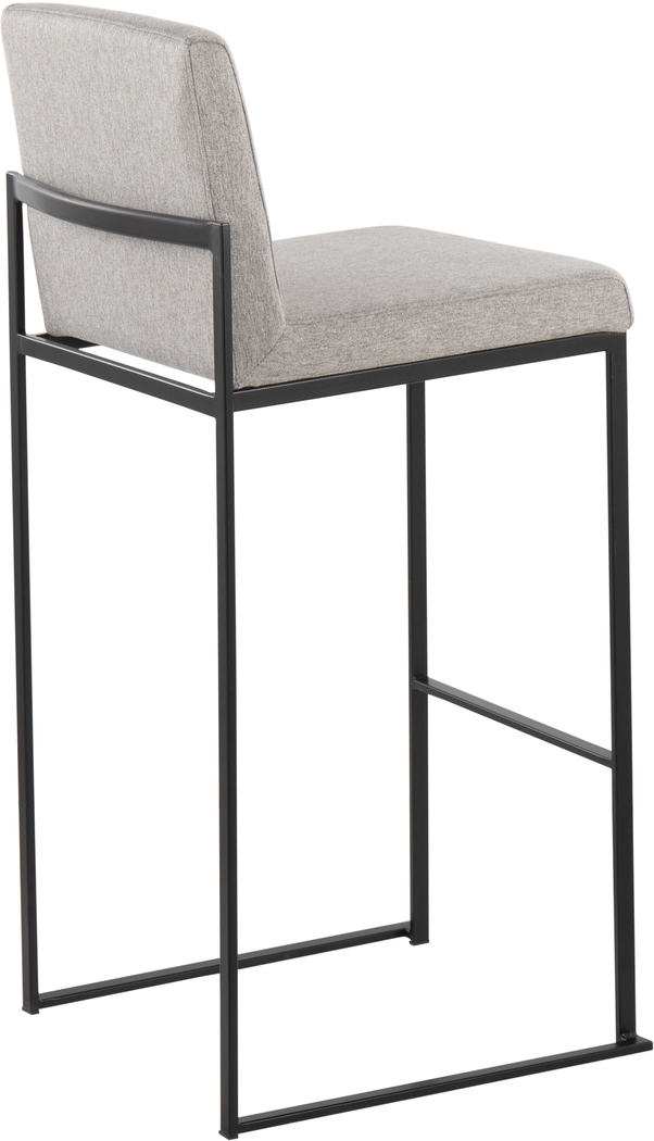 Arelane II Gray Barstool, Set of 2 - Thumbnail - Image 5