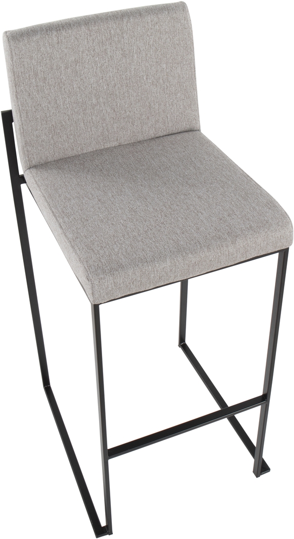 Arelane II Gray Barstool, Set of 2 - Thumbnail - Image 7