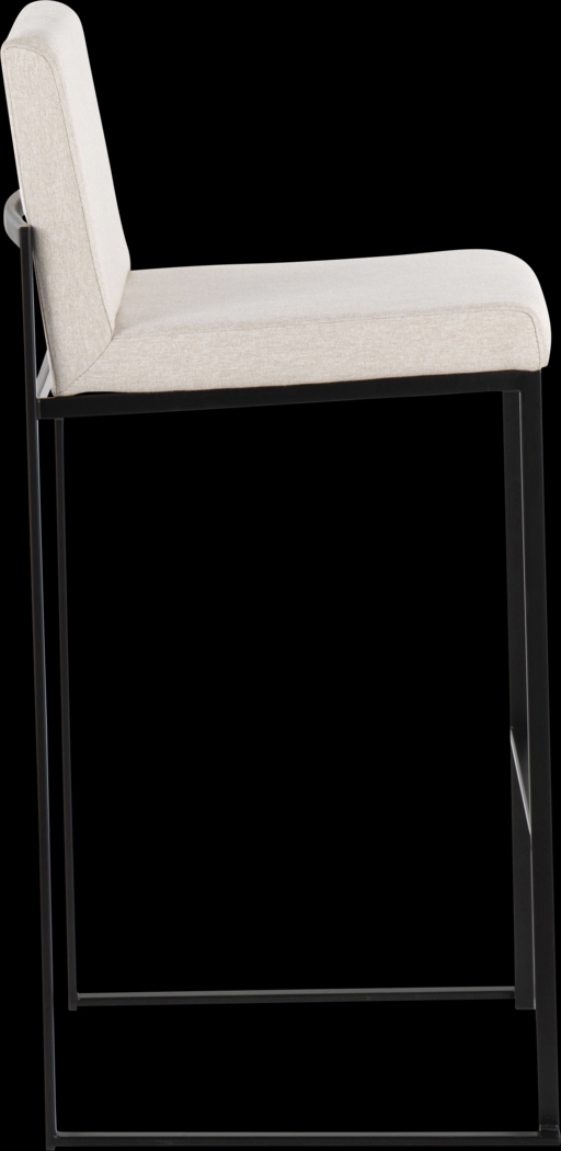 Arelane III Beige Barstool, Set of 3 - Thumbnail - Image 5