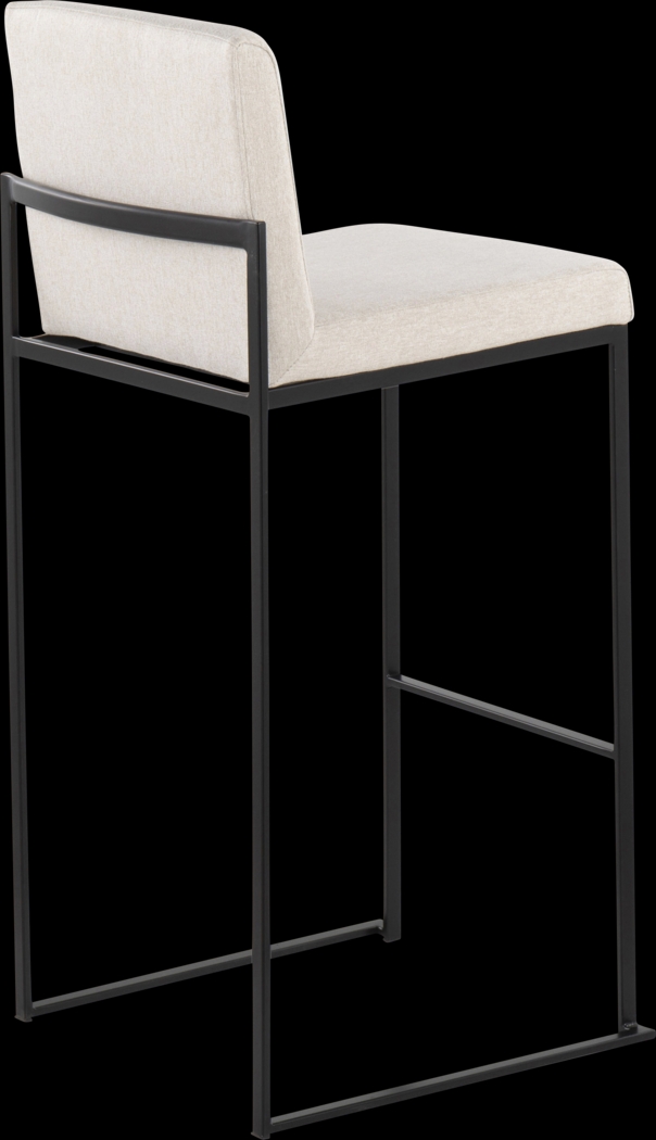 Arelane III Beige Barstool, Set of 3 - Thumbnail - Image 6