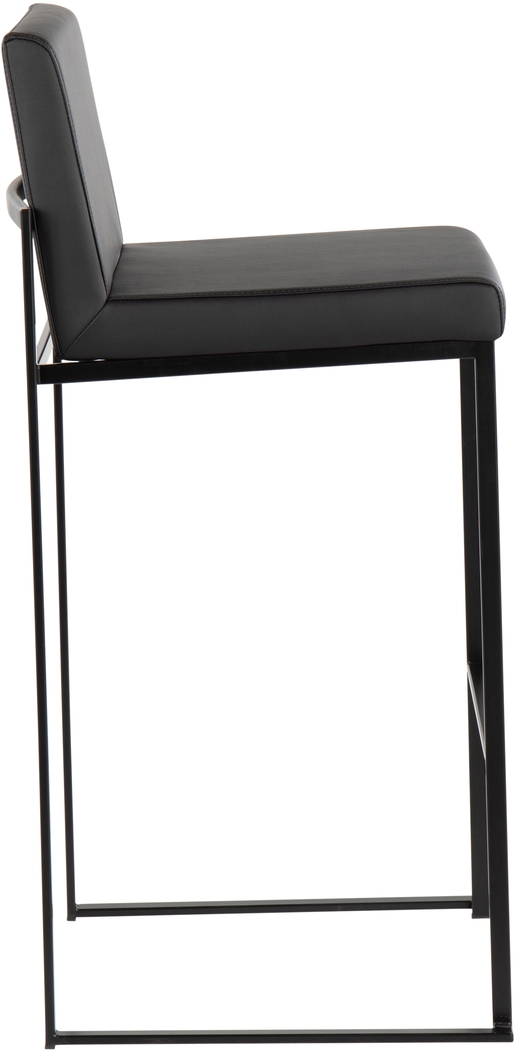 Arelane III Black Barstool, Set of 2 - Thumbnail - Image 3