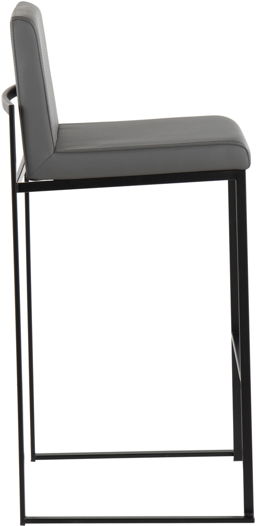 Arelane III Dark Gray Barstool, Set of 2 - Thumbnail - Image 3