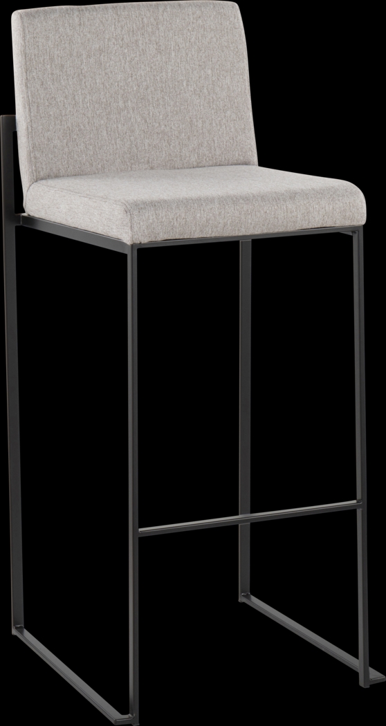 Arelane III Dark Gray Barstool, Set of 3 - Thumbnail - Image 5