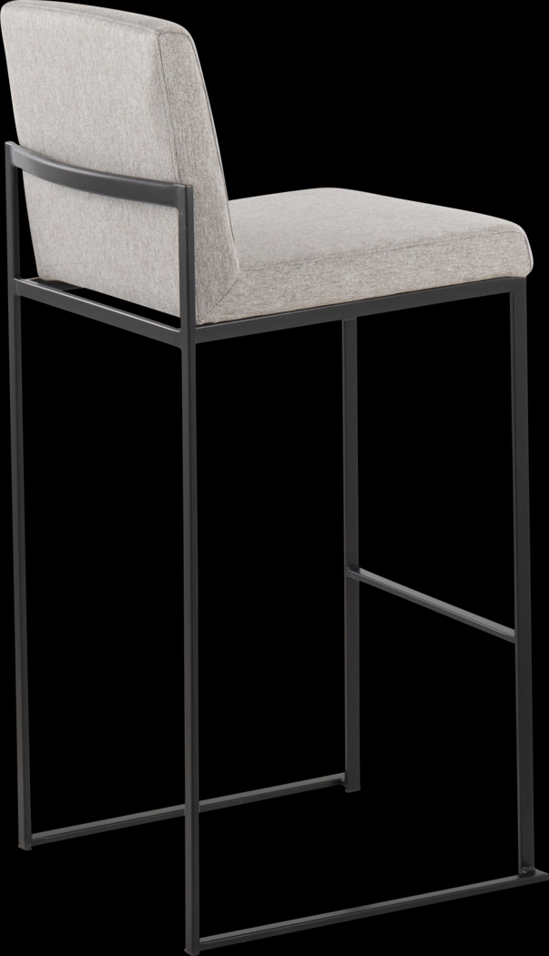 Arelane III Dark Gray Barstool, Set of 3 - Thumbnail - Image 7