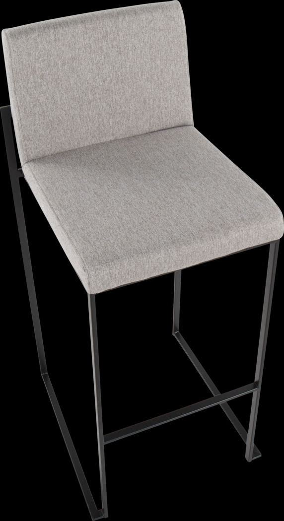 Arelane III Dark Gray Barstool, Set of 3 - Thumbnail - Image 10