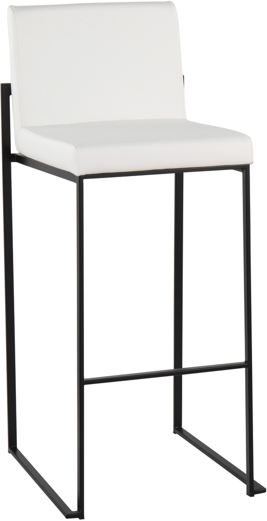 Arelane III White Barstool, Set of 2 - Thumbnail - Image 2