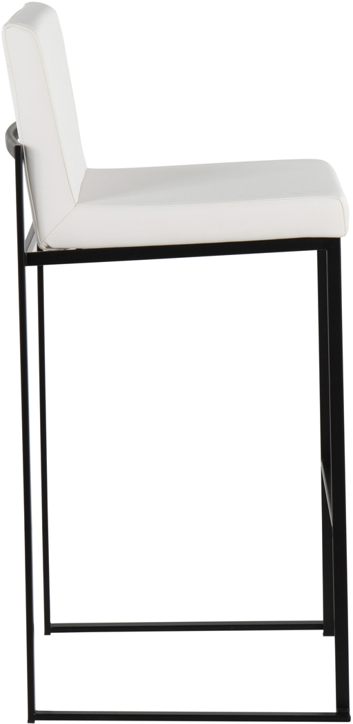 Arelane III White Barstool, Set of 2 - Thumbnail - Image 3
