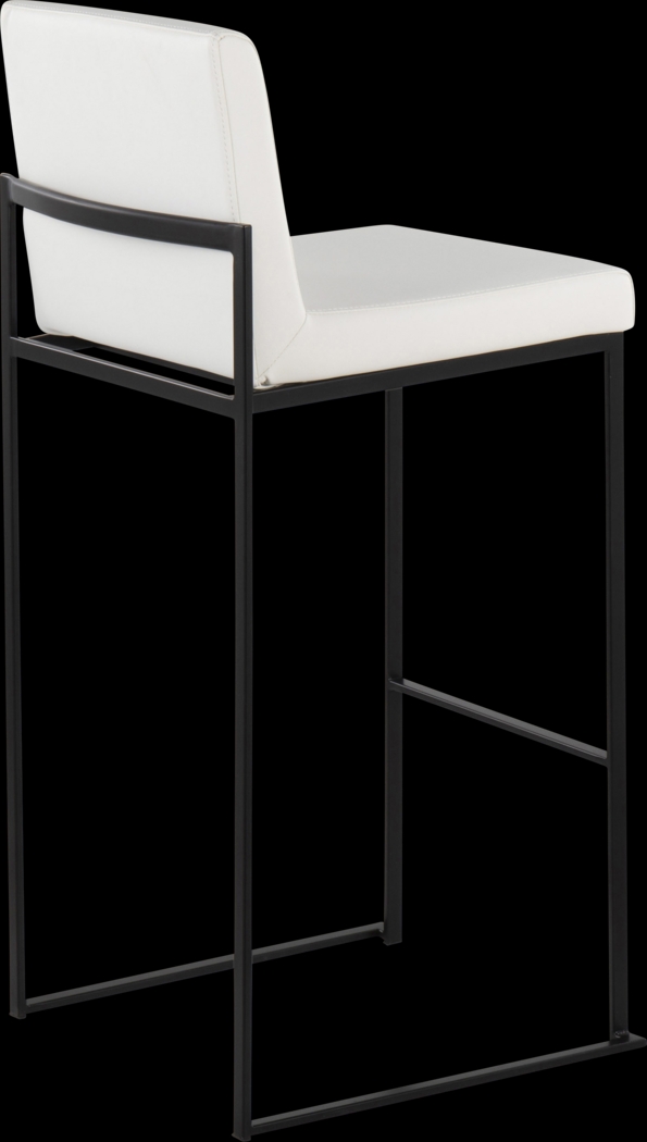 Arelane III White Barstool, Set of 3 - Thumbnail - Image 6