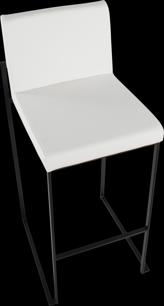 Arelane III White Barstool, Set of 3 - Thumbnail - Image 9