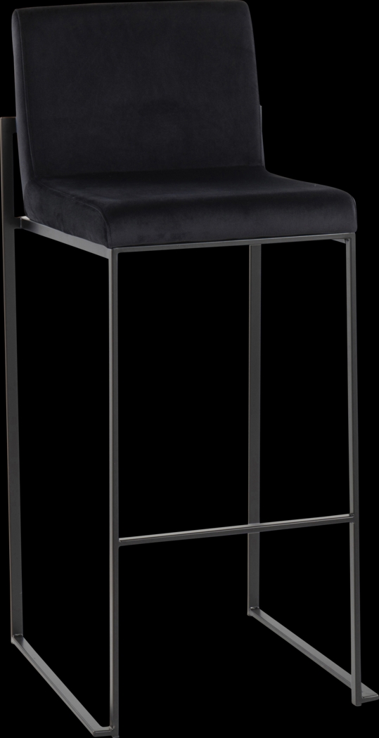 Arelane IV Black Barstool, Set of 3 - Thumbnail - Image 3