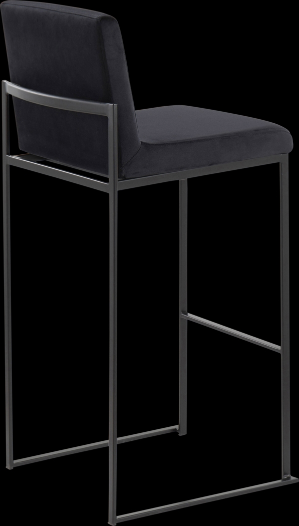 Arelane IV Black Barstool, Set of 3 - Thumbnail - Image 5